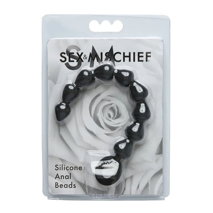 Sex & Mischief Black Anal Bead Case