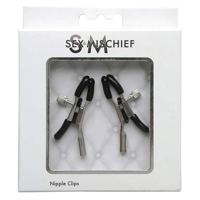 Sex & Mischief Nipple Clips Black