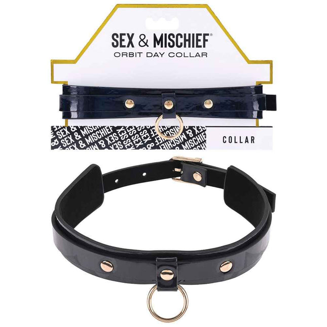 Sex & Mischief Orbit Day Collar with Packaging