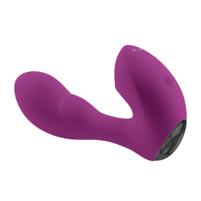 Side View of Playboy G Spot Vibrator Purple