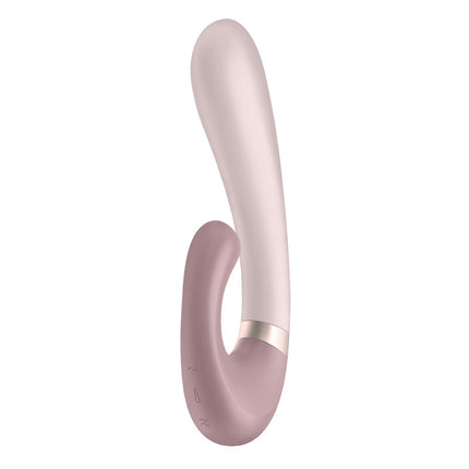 Side on View of Mauve Satisfyer Rabbit Vibrator