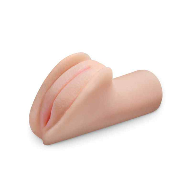 Side view of PDX PLUS Perfect Pussy Pleasure Stroker