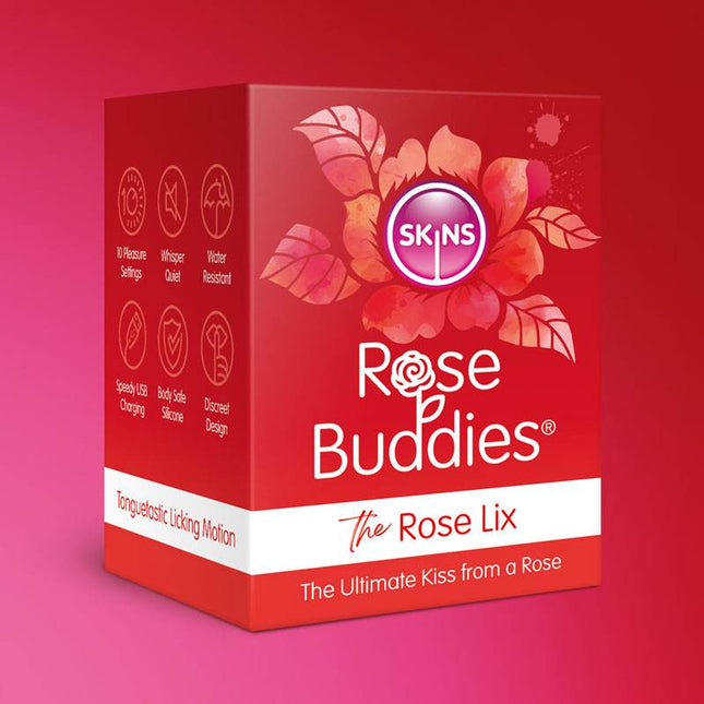 Skins Rose Buddies - The Rose Lix Rose Vibrator Features