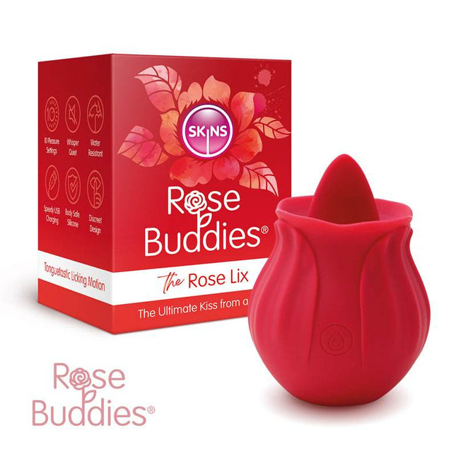 Skins Rose Buddies - The Rose Lix Rose Vibrator & Box