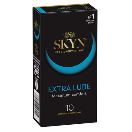 Skyn Extra Lube Soft Non-Latex Condoms (10 pk)