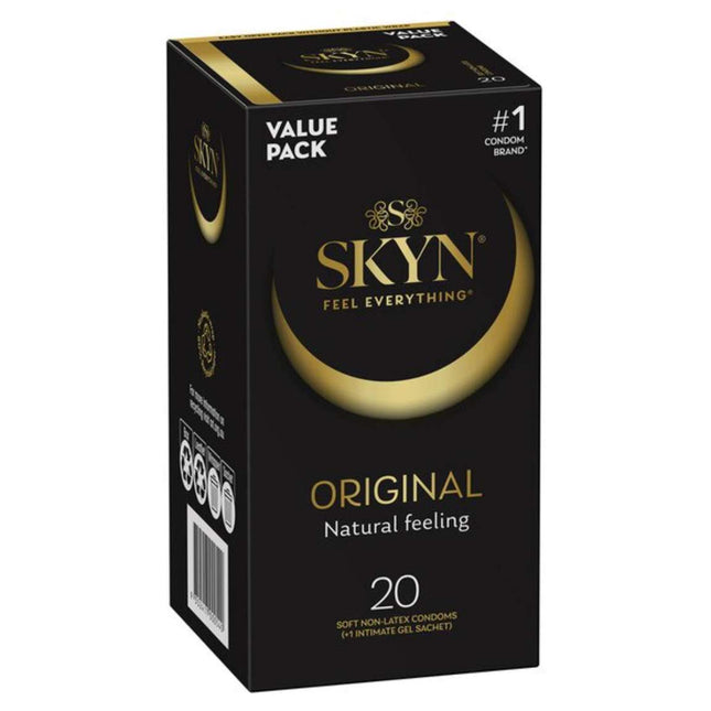 Skyn Original Soft Non-Latex Condoms (20 pk)