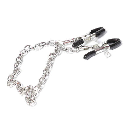 Silver Chain Nipple Clamps