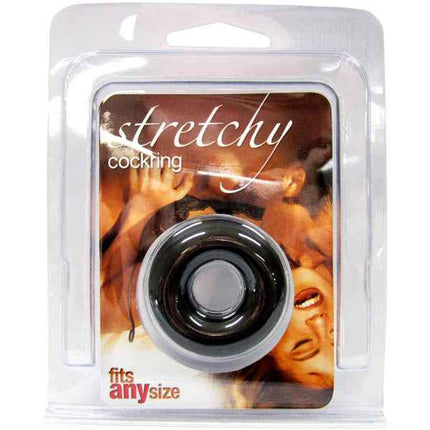 Stretchy Cock Ring Black