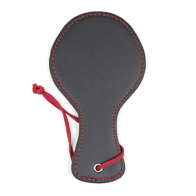 Strict Red and Black Ping Pong Leather Paddle