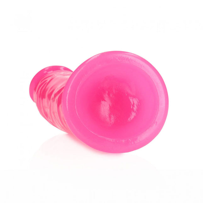 REALROCK 6 Inch Slim Glow in the Dark Neon - Pink