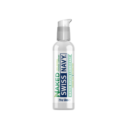 Swiss Navy Naked Natural Water Based Lubricant 2oz 59ml