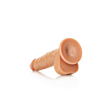 Tan Suction Cup 8 Inch Dildo