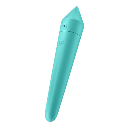 Turquoise Satisfyer Ultra Power Bullet 8 Vibrator with App Control