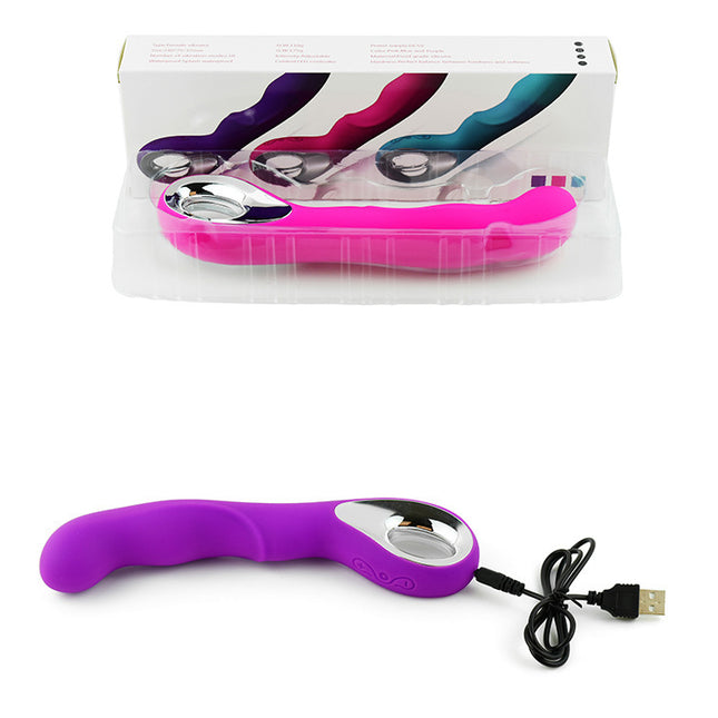 USB Rechargeable Purple Female Clitoris Suction Sex Toys