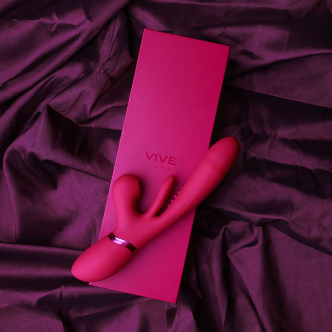 VIVE Ena Pink Thrusting Vibrator