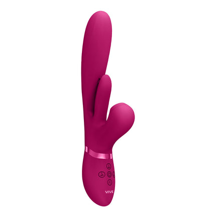 VIVE Ena Pink Thrusting Vibrator Controls