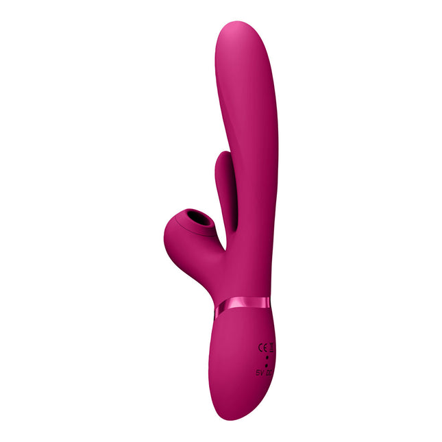 VIVE Ena Pink Thrusting Vibrator Rear