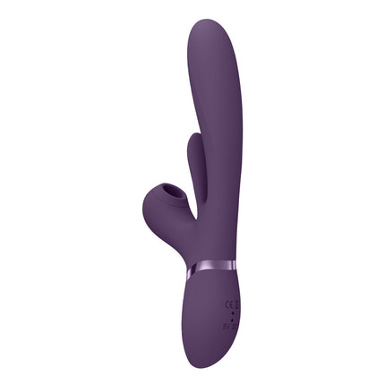 Vive Ena Thrusting Vibrator & Air Stimulator Left Side