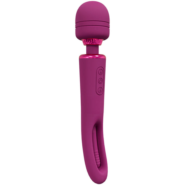 Vive Pink Dual End Massage Wand Flapping