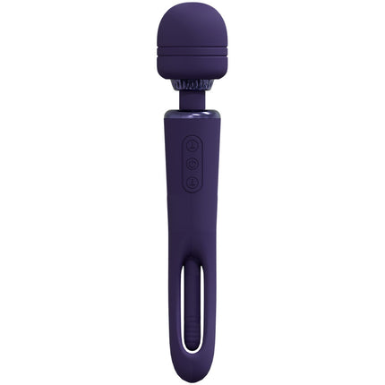 Vive Kiku Dual End Massage Wand Flapping