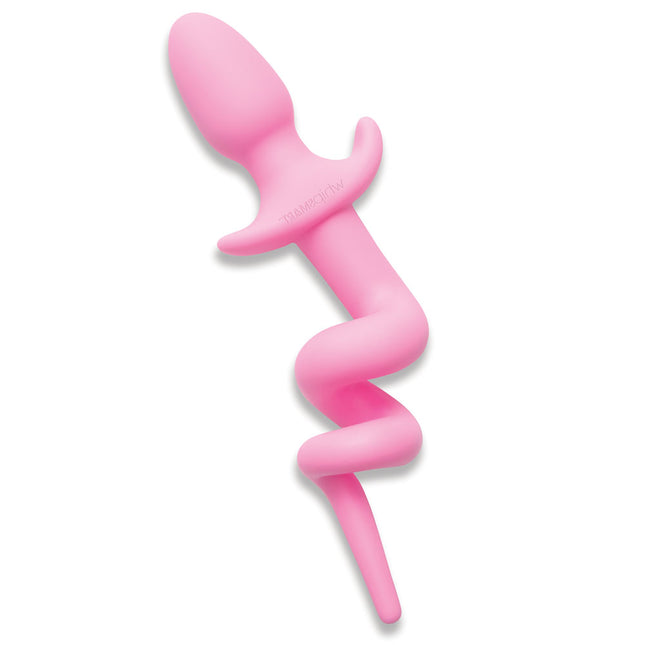 Furry Tales 3.5 Inch Silicone Piggy Tail Butt Plug