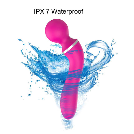 Waterproof Pink Wand Massager IPX7