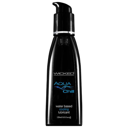 Wicked Aqua Chill Water Based Lubricant 120ml