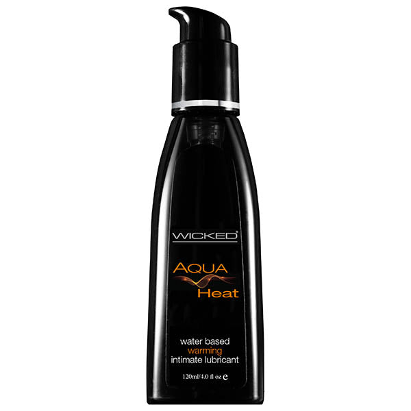 Wicked Aqua Heat Water Based Lubricant 120ml