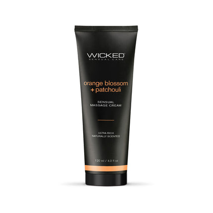 Wicked Orange Blossom & Patchouli Sensual Massage Cream 120ml