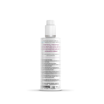 Wicked Simply Aqua Passion Fruit Water Based Lubricant 120 ml Ingredients List