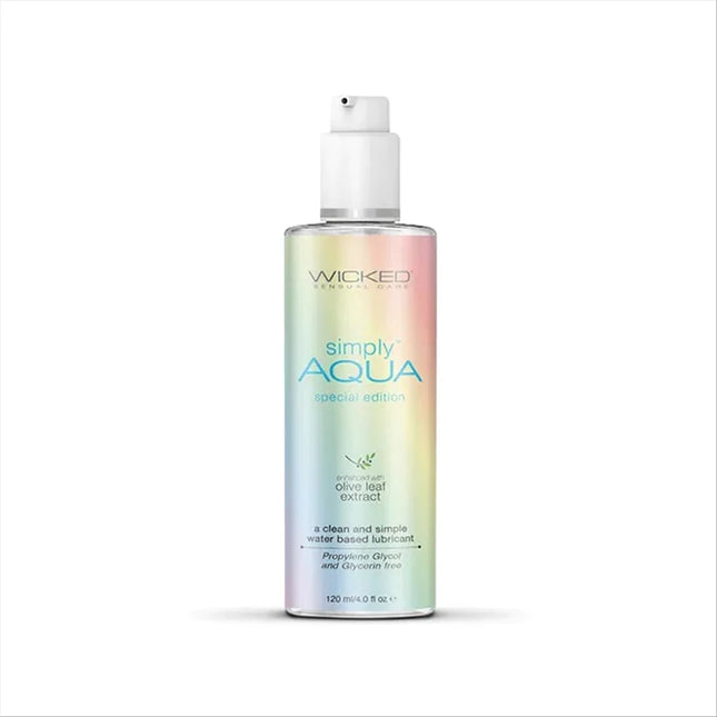 Wicked Simply Aqua Pride Water Based Lubricant 120 ml