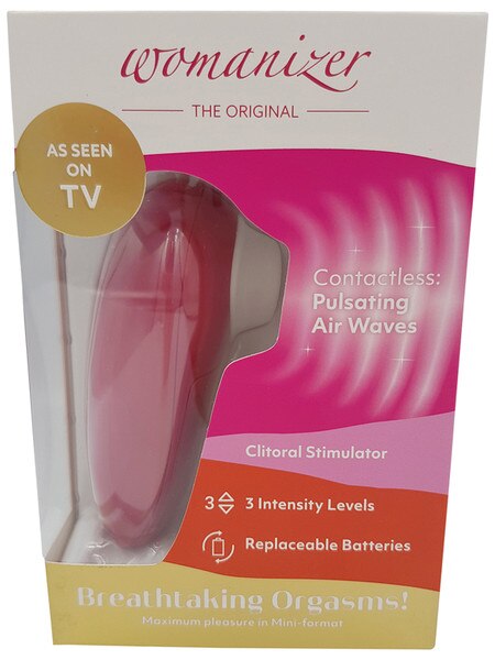 Womanizer Mini Red Wine Air Pulse Clitoral Stimulator Case Only