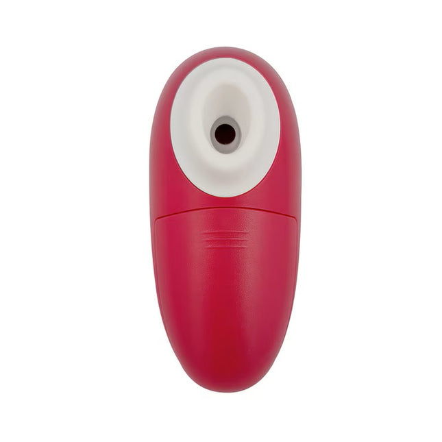 Womanizer Mini Red Wine Air Pulse Clitoral Stimulator Front View