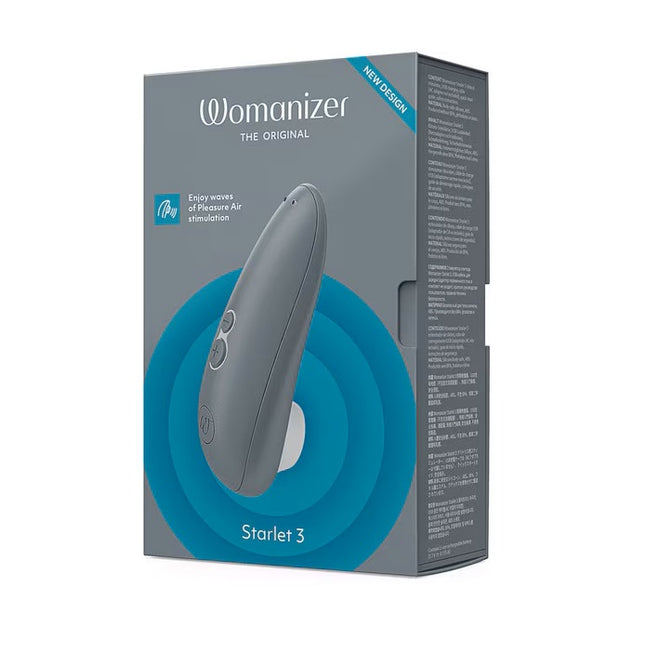 Womanizer Starlet 3 Gray Air Stimulator Case