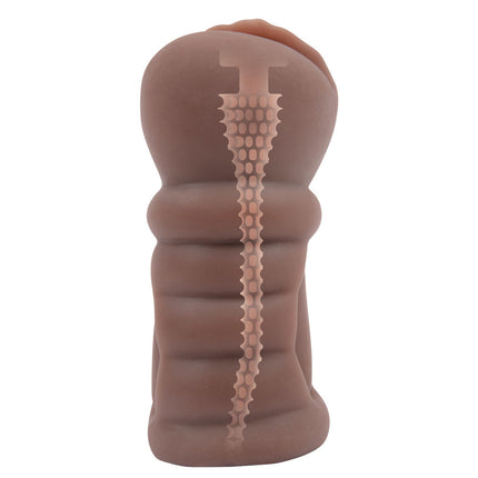 Zolo Stroke Off Brown Vagina Stroker Texture