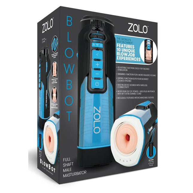 Zolo Blowbot Auto Blowjob Masturbator Case Only Front View