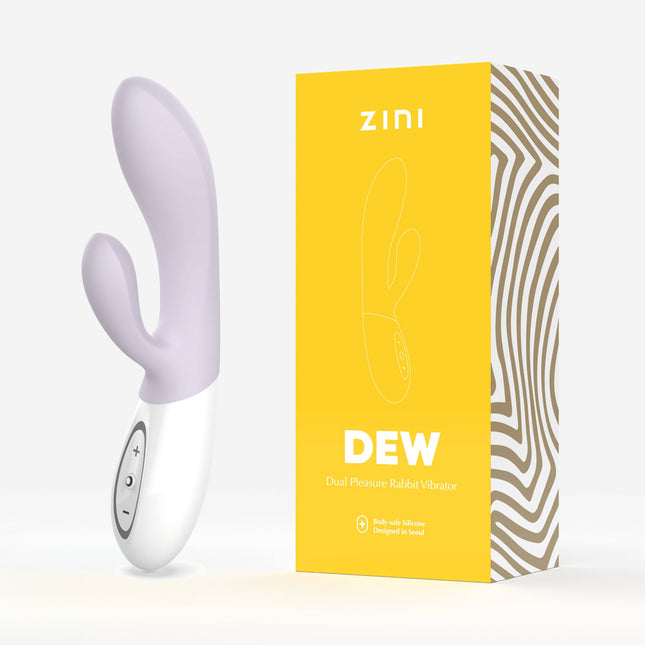 Zini Dew - Purple Hydrangea Rabbit Vibrator Box