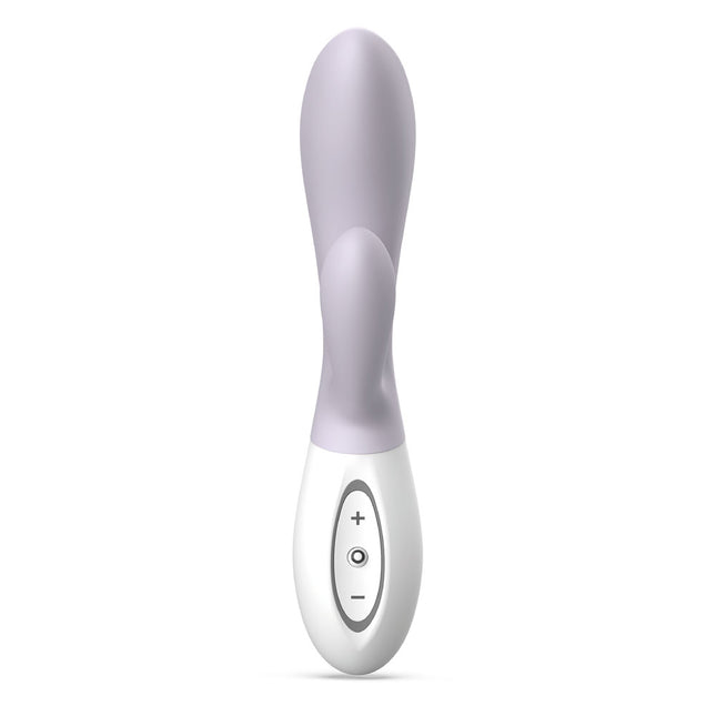 Zini Dew - Purple Hydrangea Rabbit Vibrator Front