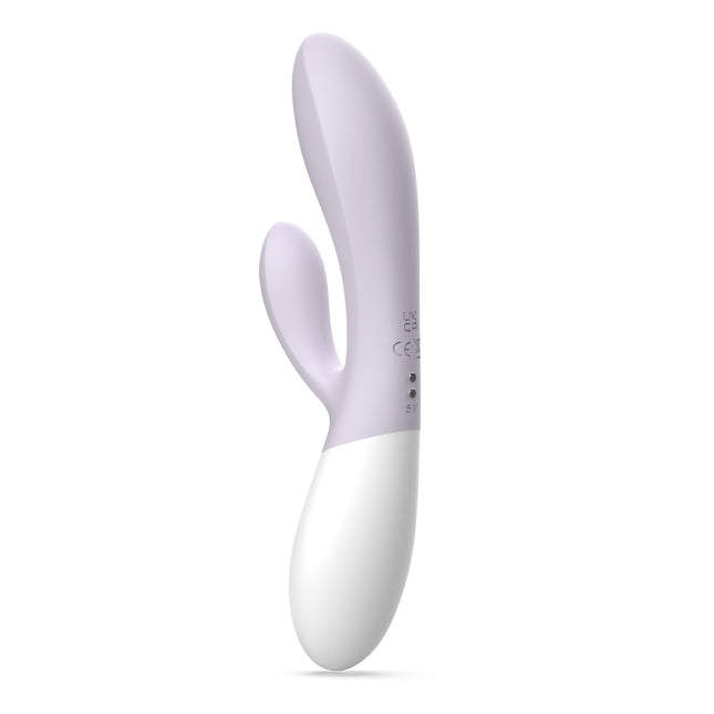 Zini Dew - Purple Hydrangea Rabbit Vibrator Right Side