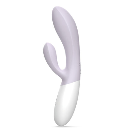 Zini Dew - Purple Hydrangea Rabbit Vibrator Left Side