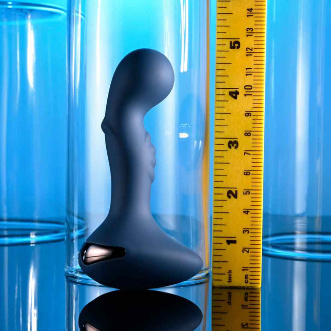 Zero Tolerance Blue Oasis Vibrating Anal Plug Size